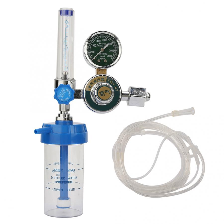 0-100mpa Luchtstroom Regulator Professionele Zuurstof Gas Drukregelaar Gauge Meter