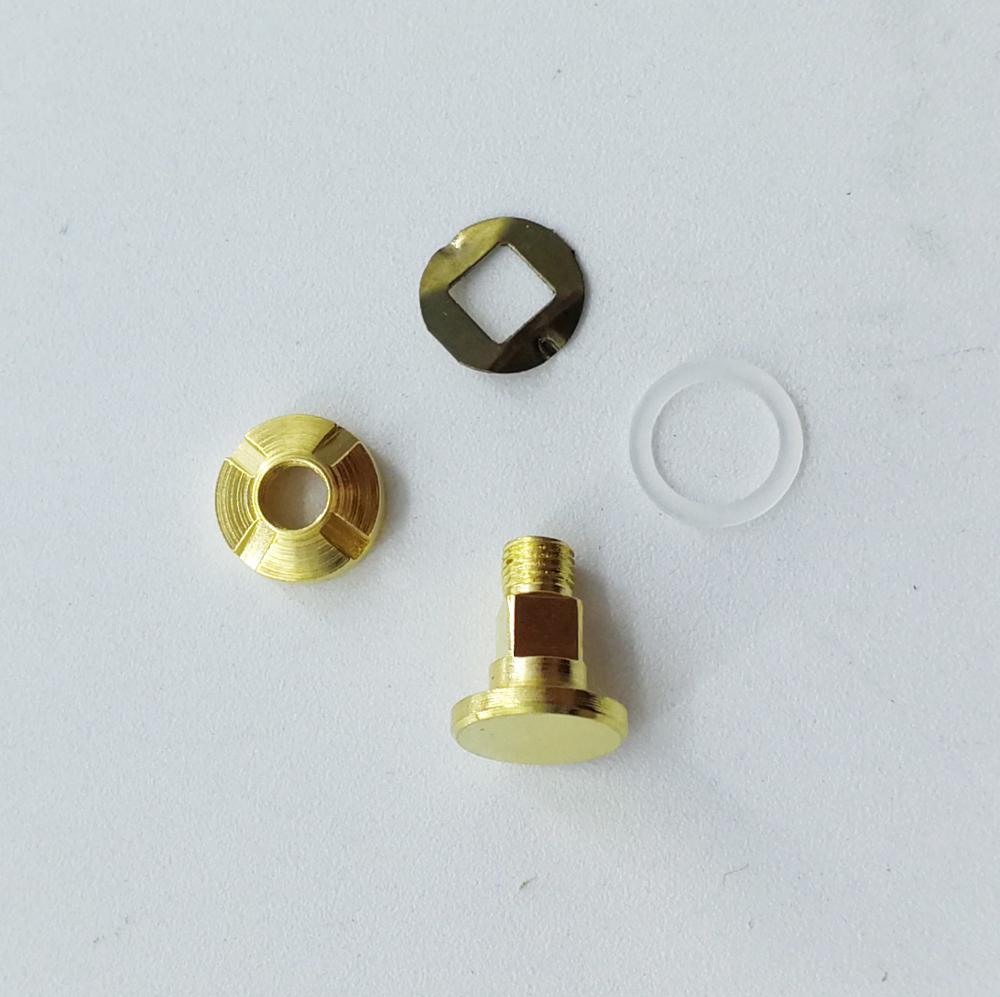 5/20/100 stks/pak 7mm Haar schaar vervangende onderdelen set van schaar schroef systeem met wasmachine