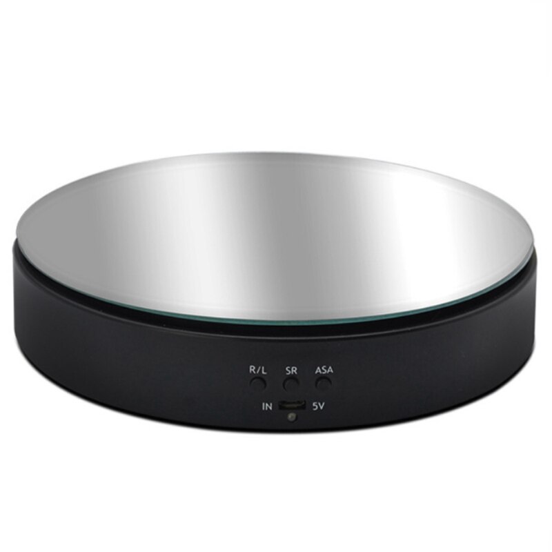 Base de exhibición de mercancía, plato giratorio eléctrico de 360 grados para fotografía. Plataforma giratoria automática perfecta para el 360 De