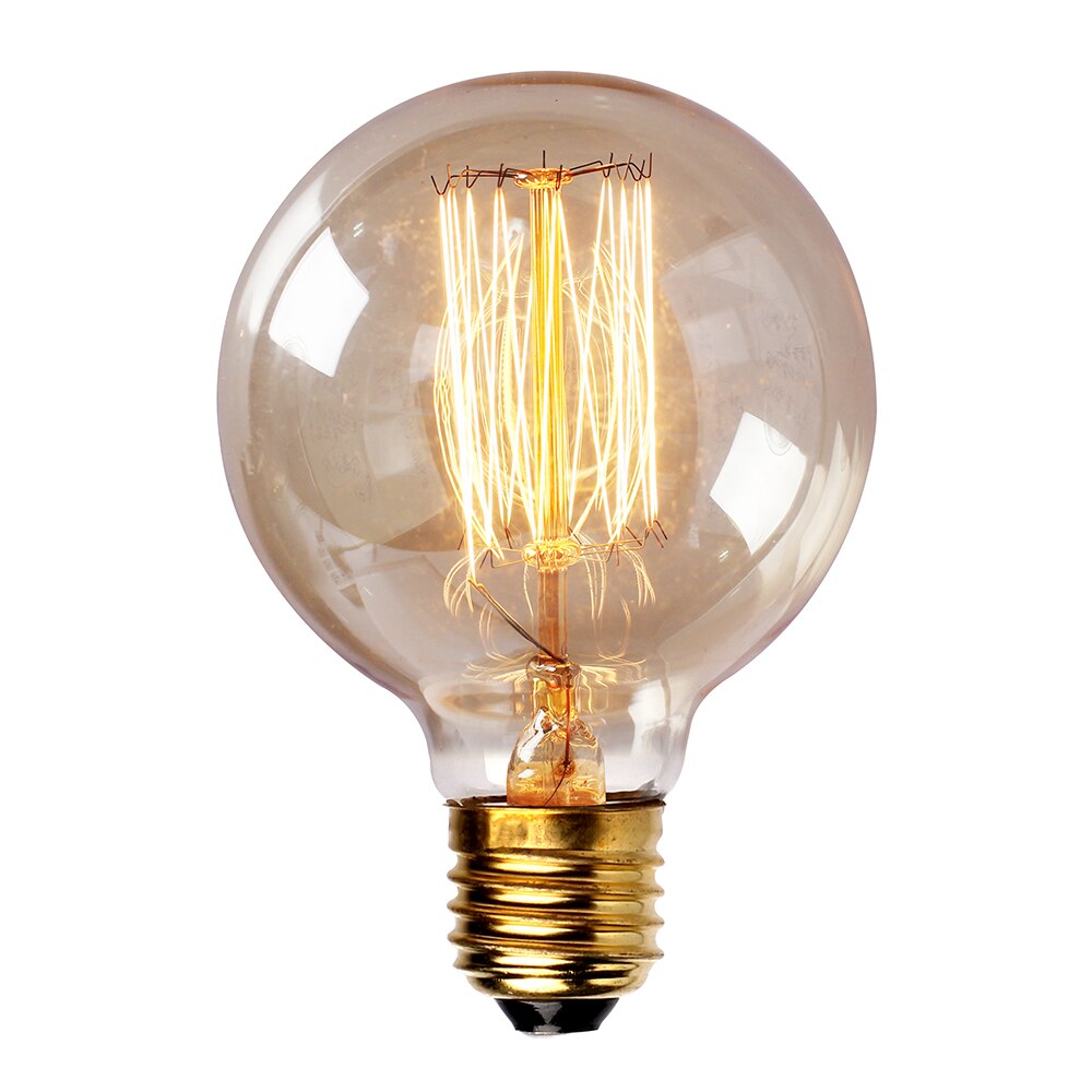 LightinboxVintage Edison Bulb Retro Lamp G80 G95 G125 40W Incandescent Light Bulb lampada edison lamps E27 220V