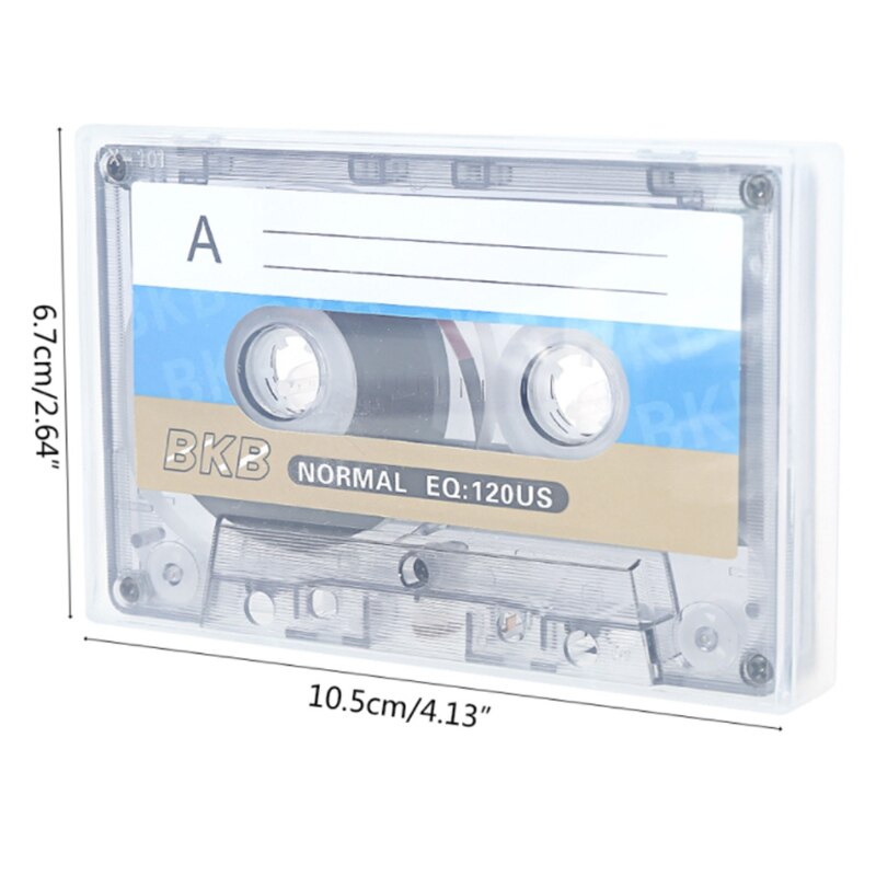 K92F Cassette Tape with 60 Minutes Convenient Recording Blank Cassette Tape Records Speech Recorder Tape