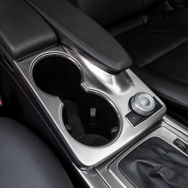 Auton hopea ruostumaton teräs konsoli vesimukin pidikkeen rungon kansi verhoilu mercedes benz glk  x204