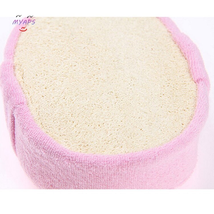 1 Pcs Zachte Verse Natuurlijke Loofah Luffa Spons Douche Spa Body Scrubber Peeling Bathing Hoofdmassage Pad