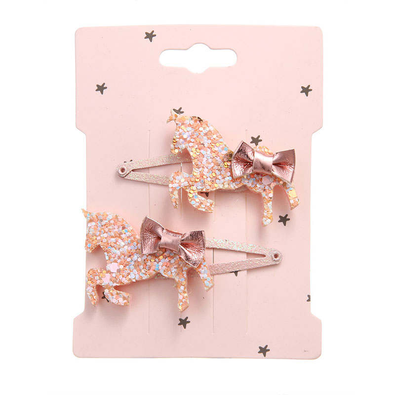 2Stck Pailletten Haar BöGen Haar Clip Baby Haar Clips Griffe Headwear Baby Haar Zubehör Mädchen Haarnadeln Baby Kopf kleid