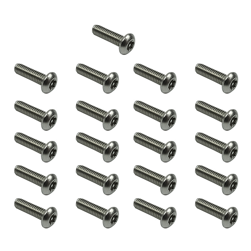 Vis antivol pour la fixation du couvercle du compartiment de la batterie de la trottinette électrique Xiaomi Mijia M365/Pro: 21pcs