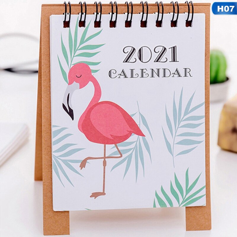 small minimalist mini desktop desk calendar cartoon memorable small calendar calendar