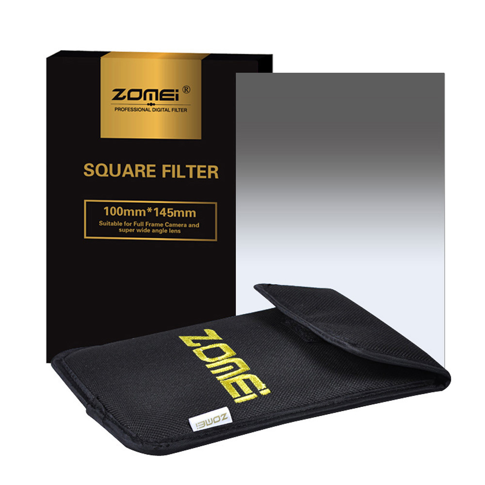 Filtre carré Zomei 100mm x 150mm densité neutre graduée gris GND248 ND16 100mm * 150mm 100x150mm pour filtre série Cokin Z-PRO