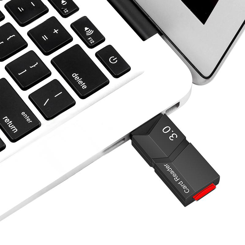 Leitor de cartão usb 3.0 micro sd tf otg adaptador de cartão de memória inteligente para portátil usb 3.0 multi leitor de cartão sd