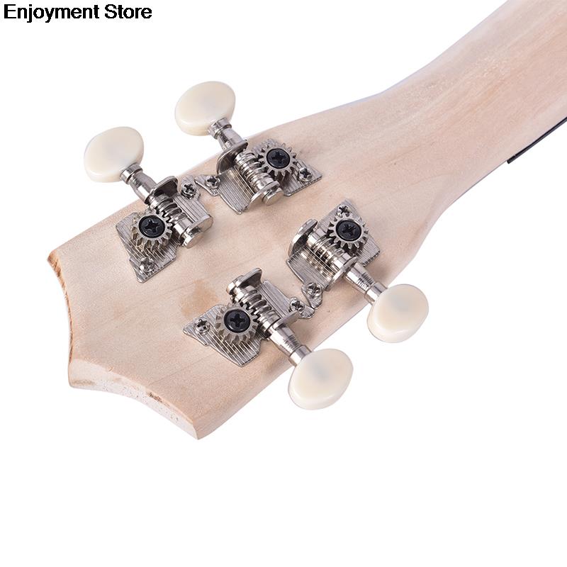 Ukelele Simple y divertido de 21 pulgadas, herramienta de bricolaje, guitarra hawaiana, trabajo manual, ensamblaje de juguete para niños para aficionados