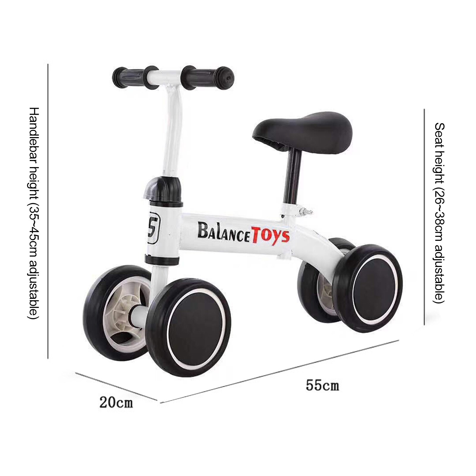 Baby Balans Fietsen Fiets Kinderen Wandelaar Peuter Fiets Kind Kids Baby Scooter Geen Pedaal 4 Wielen Peuter Infant Fietsen