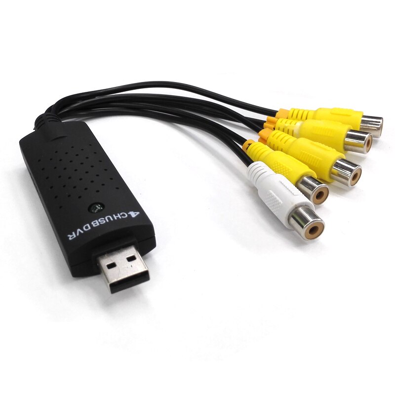 4 Channels USB DVR Video Capture,usb Video Capture Adapter for Changing Video To Display on PC DVR Card