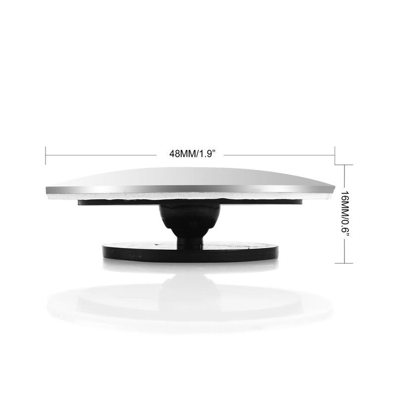 SNS SAFETY LTD Bolle Road Safety Mirror for Driveways, Warehouses, Garages and Offices, Black (diameter 22 cm, with wall bracket