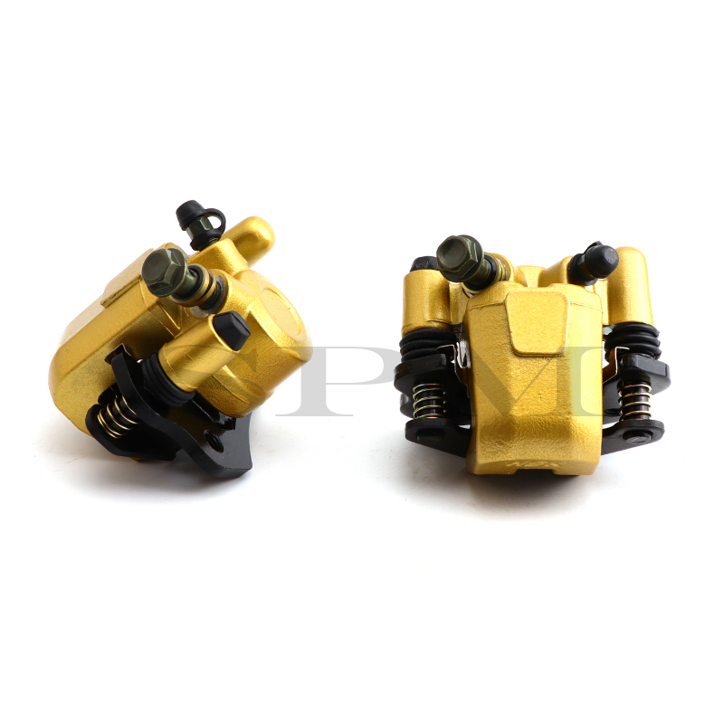 Front/Rear Universal Disc Brakes Calipers Clamp Lower Pump For 50 70 90 110cc 125cc 150cc ATV Buggy Quad master cylinder caliper