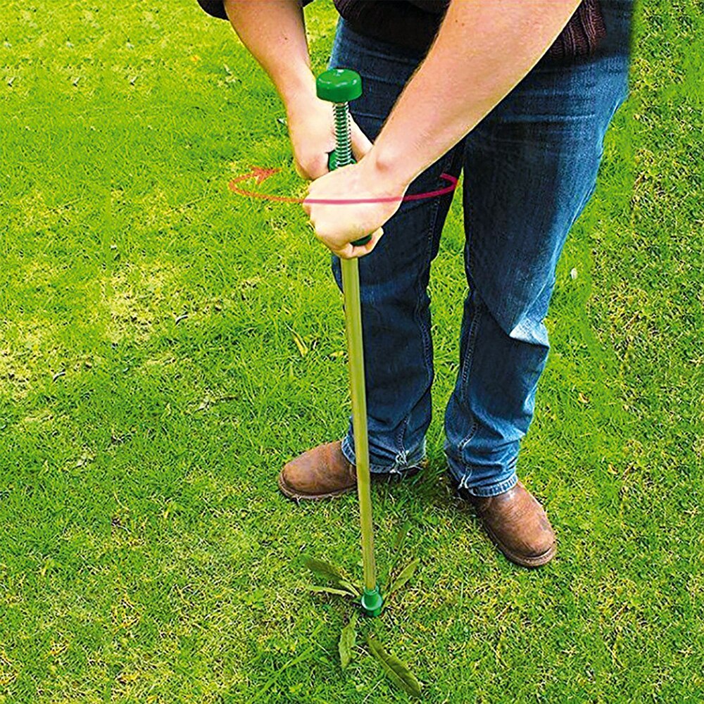 Claw Root Remover Outdoor Killer Tool Portable Garden Lawn Long Handled Aluminum Puller Removable With Foot Pedal