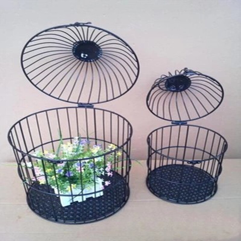 Free delivery1pcs Continental Iron Birdcage decorative window small cage wedding ornaments. classical cages for bird