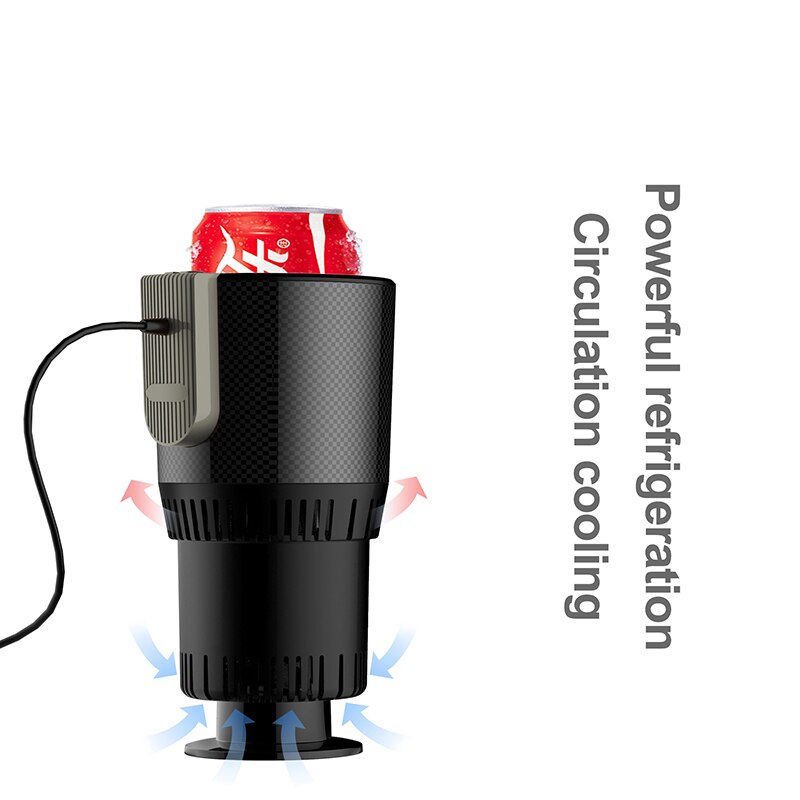 2 i 1 bil oppvarming kjølekopp bil kontor kopp varmere kjøler smart bil kopp krusholder tumbler kjøling drikke drikke bokser