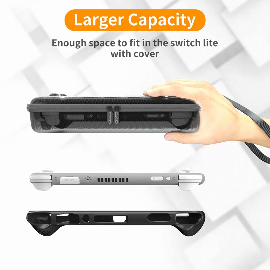 OIVO For Nintend Switch Lite Portable Storage Bag Anti-shock Hard Shell Protective Carrying Bag Case for Switch Lite Accessories