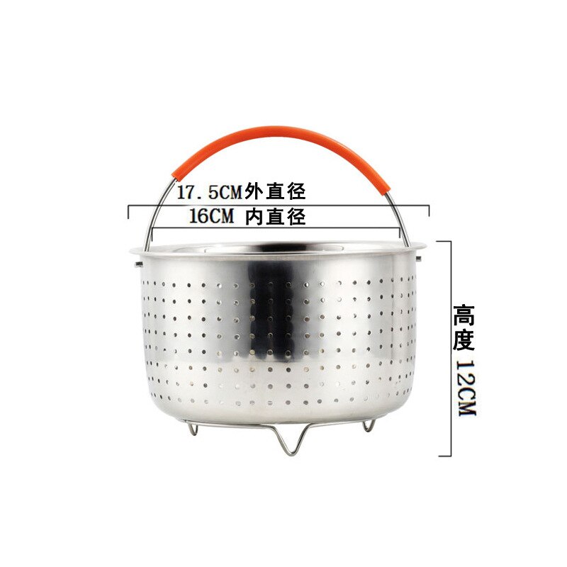 304 stainless steel rice steamer electric rice cooker pressure cooker steamer: A