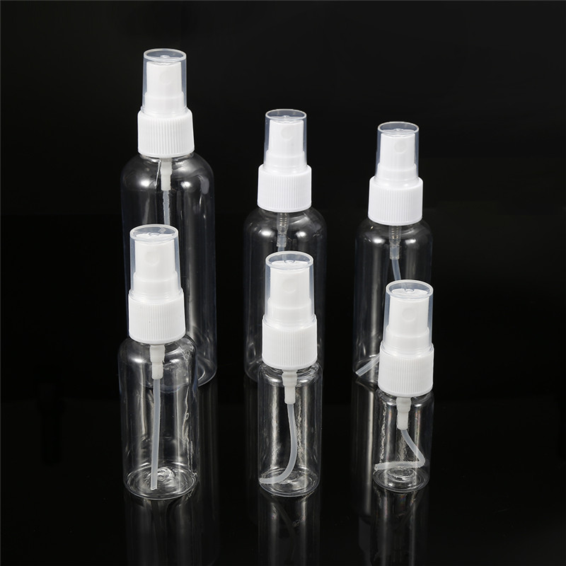 5PCS/Lot 100ml Sprayer Container Refillable Cosmetic Atomizer Essential Oil Perfume Travel Bottle shampoo Bathroom Accessories