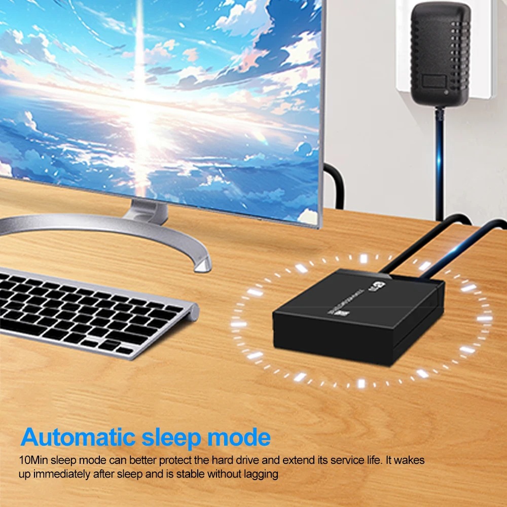 HDD-Gehäuse 3,5 2,5 Zoll SATA auf USB 3.0-Adapter, externes Festplattengehäuse, Lesegerät für SSD-Festplatte, HDD-Gehäuse, HD 3.5 HDD-Gehäuse für PC