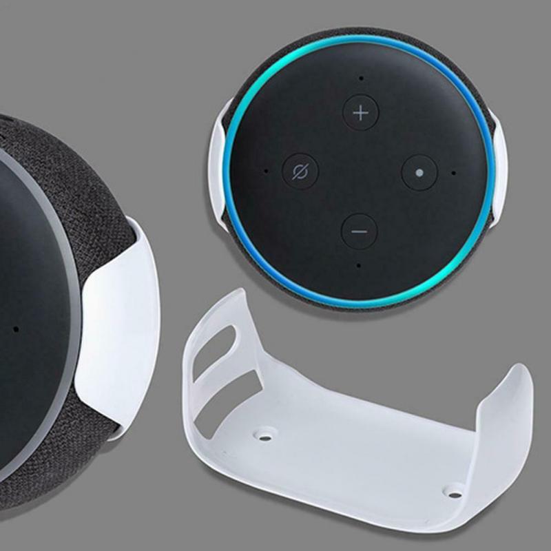 Wall Mount For Alexa Echo Dot 3rd Generation Hanger Brackets Holders Stands Space Saving Voice Speaker Accessories: Default Title