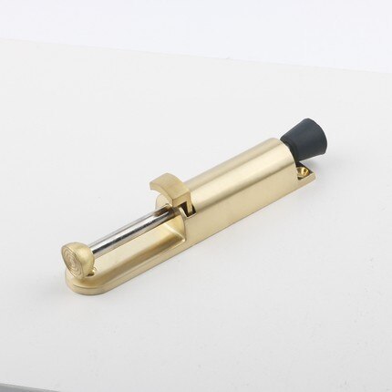 Telescopische Deur Stopper Zilver Lente Geladen Stap-Op Deur Houder Deur Stopt: Goud