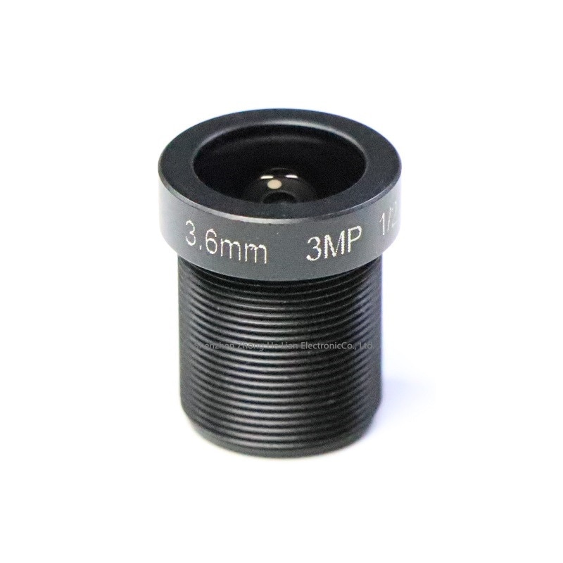 3.6mm Lens 3.0 MegaPixel 78 Degree MTV M12 x 0.5 Mount Infrared Night Vision Lens For CCTV Security Camera