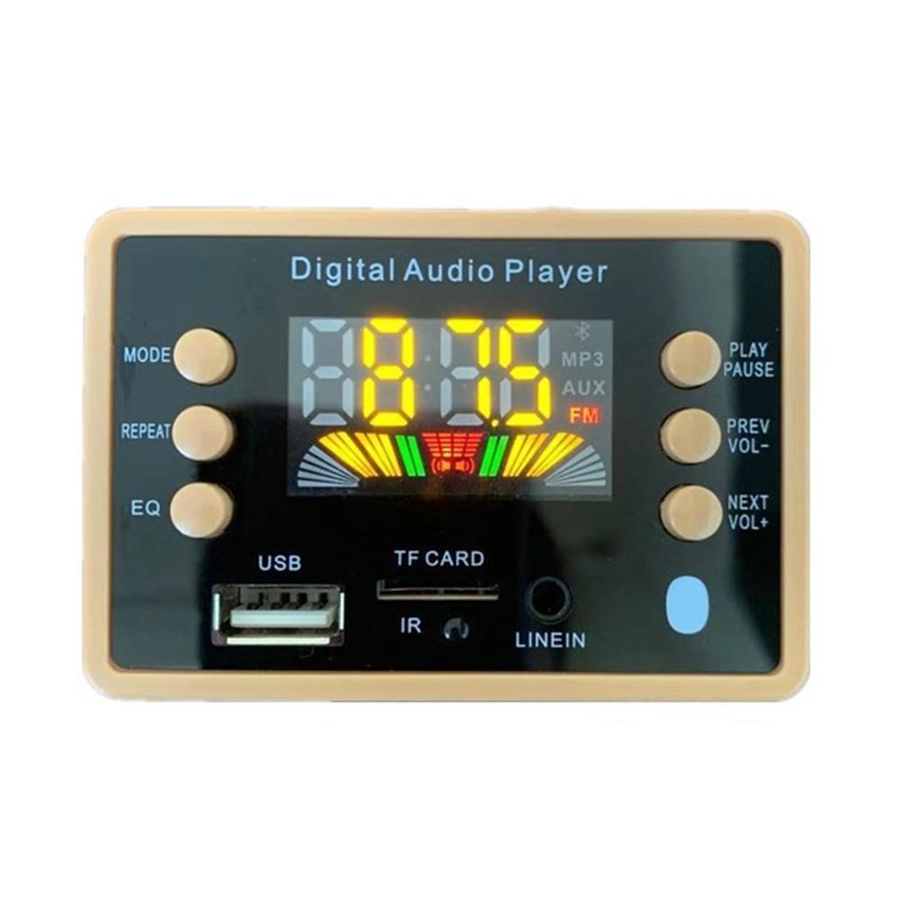 12V MP3 Spieler Lautsprecher Digital Audio- Spieler Auto FM Radio Modul Unterstützung FM TF USB AUX Recorder