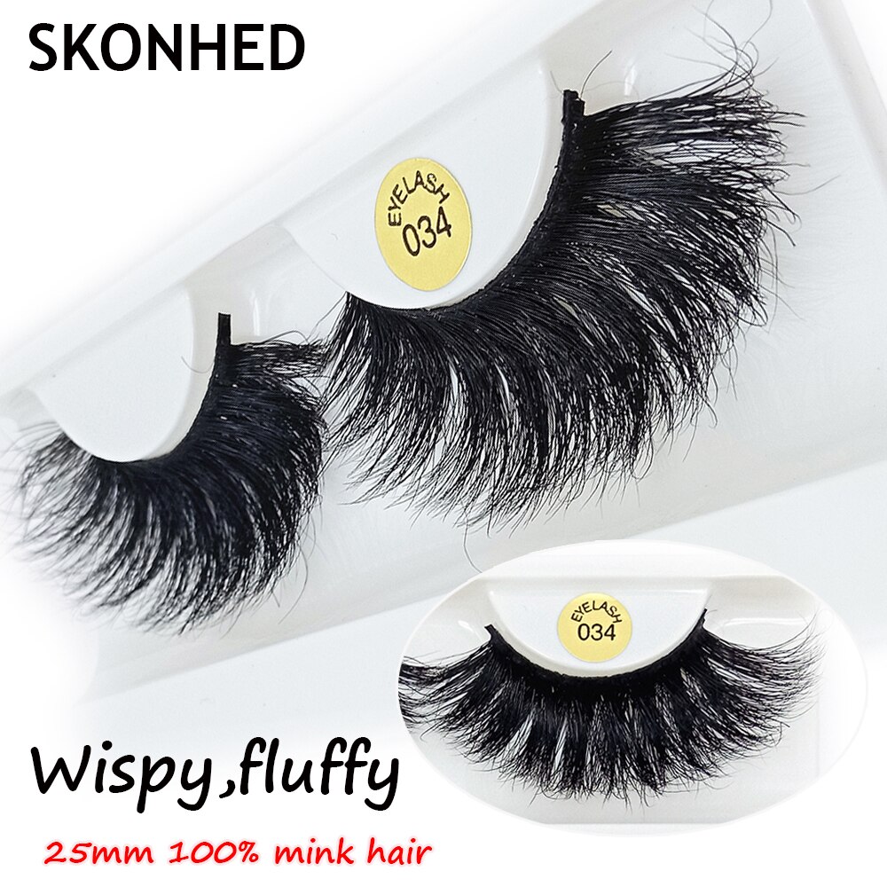 1 pari 100%  minkkiripset extrapitkät 25mm ripset 3d ripset isot dramaattiset volyymiripset crisscross tekoripsien maquiagem