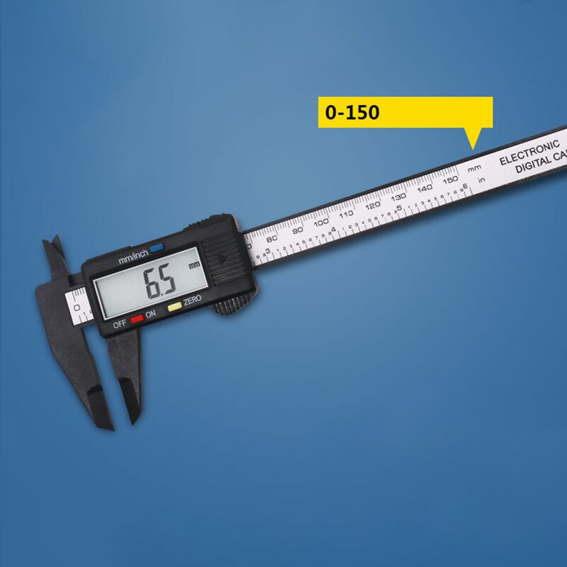 Metalen 150mm 6 inch LCD Digitale Schuifmaat Rvs Micrometer 0.1mm Digitale Schuifmaat Micrometer Meting