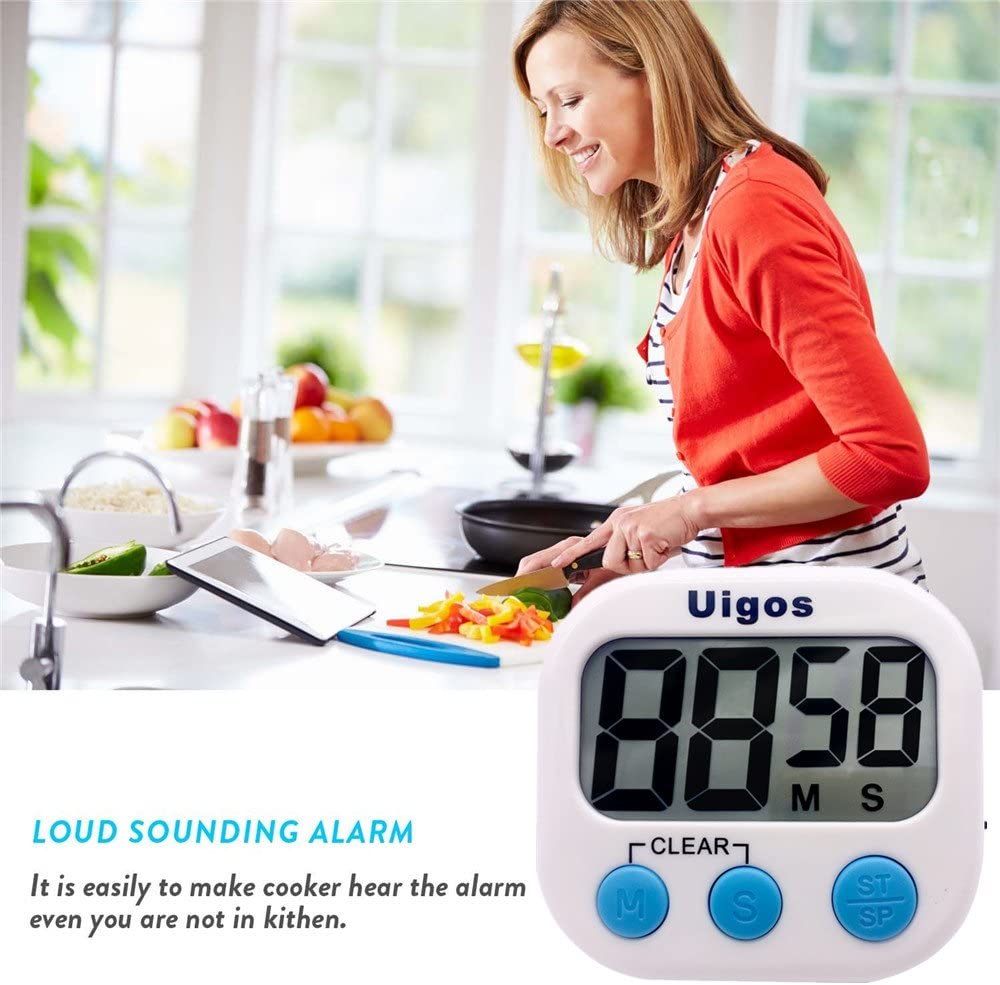 Cooking kitchen timer electronic reminder student time management limit positive countdown timer elderly alarm clock