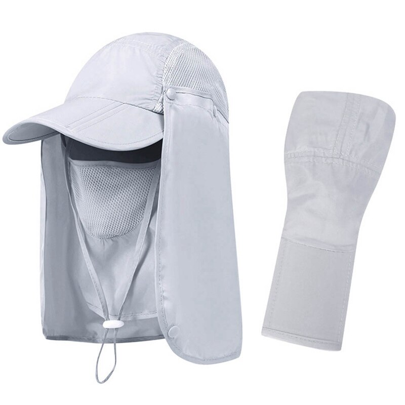 Utendørs sykling maske cap anti-uv vindtett sport visir caps sommer nakke uv beskyttelse casual baseball hatter kvinner menn balaclava