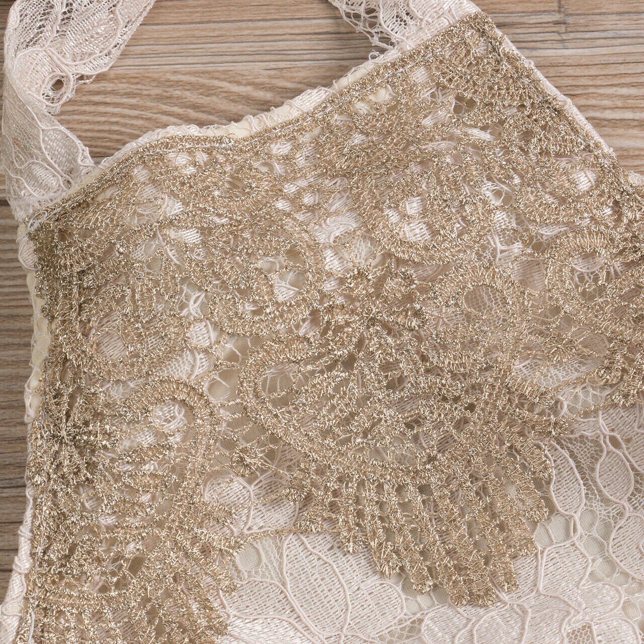 Solid Sleeveless Self Tie Straps Lace Romper for Baby Girl