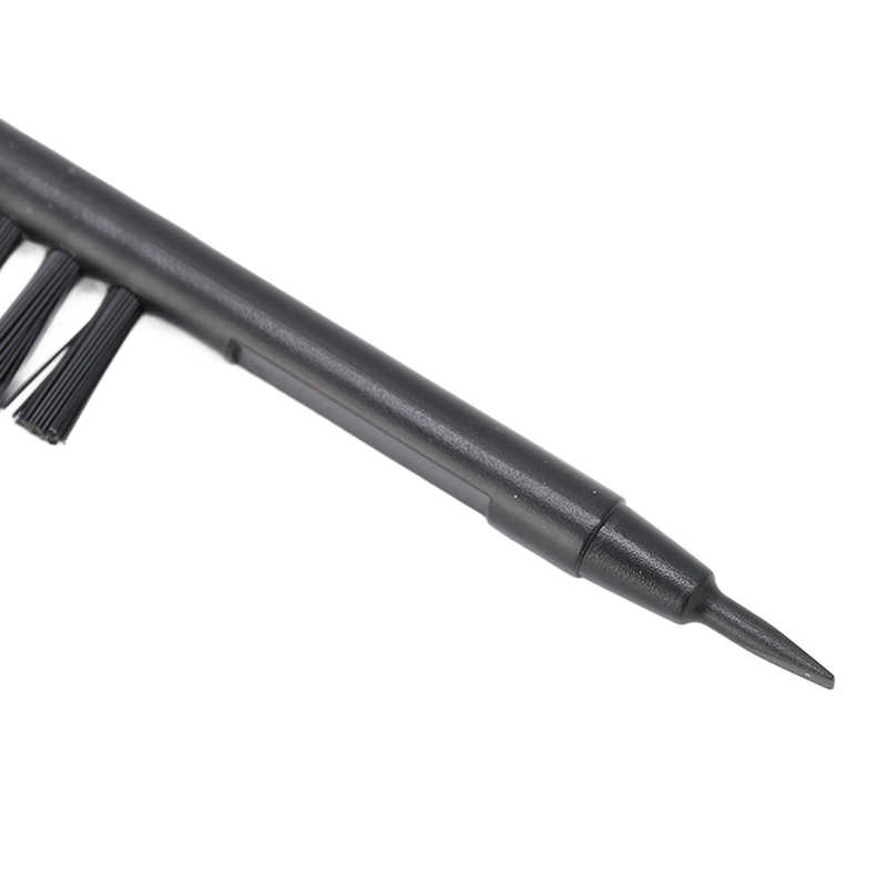 Hearing Aid Cleaning Easier Remove Hearing Aid Hairbrush Black for Hearing Aid Cleaning Tool