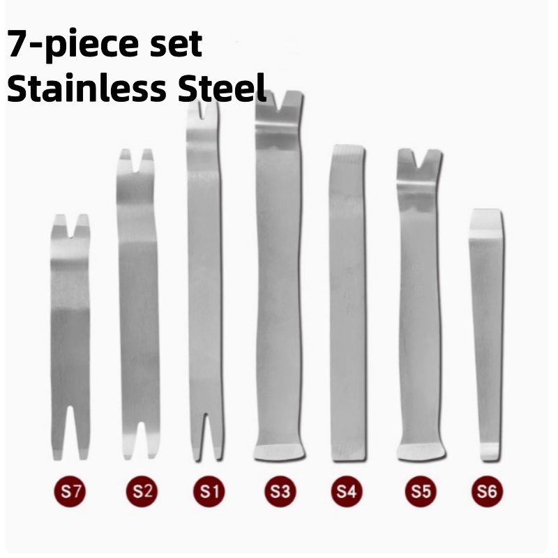 Narzędzia robić demontażu naprawy samochodów Modyfikacja demontażu audio Klipsy robić paneli drzwi wewnętrznych Nawigacja Podważ Deska Zestaw narzędzi Zestaw narzędzi: czarny