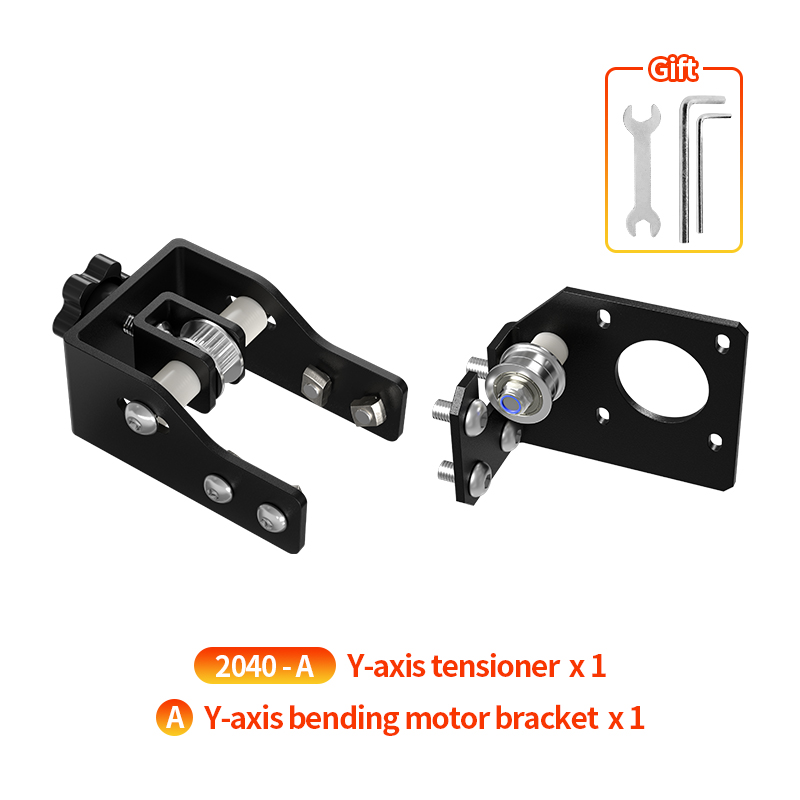 3D Printer Parts Y/X Axis Motor Mount Bracket Right/ Left X/Z-Axis Front/Back Motor Mount Plate X/Y Tensioner For CR-10 Ender-3: SKU11