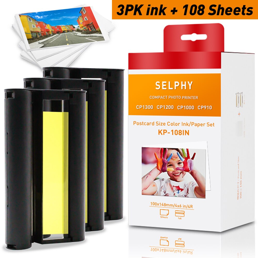 Durchführung Schutzhülle für Kanon SELPHY CP1300 CP1200 CP910 Drahtlose Kompakte Foto Drucker Wasserdichte EVA Reise Lagerung Tasche: Tinte - Papier einstellen