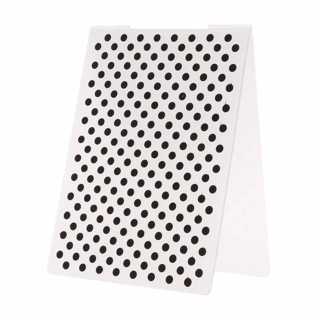 Plastic Embossing Folder Template for DIY Scrapbook Photo Album Card Paper Craft Dot Pattern-S001