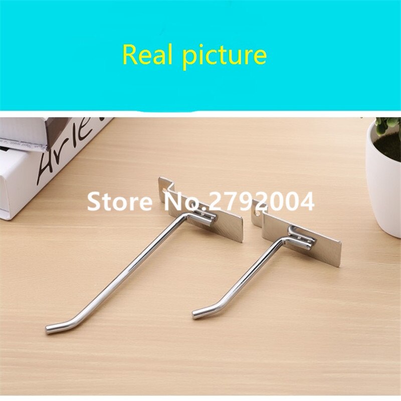 (100 pcs/pack ) 10cm Length 6mm Diameter security display hook for retail store and supermarket,security peghook,display hook
