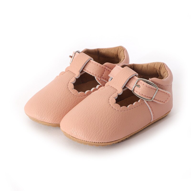 Spring and Autumn 0-1 Year Old Baby Toddler Shoes Casual Princess Shoes Baby Princess Shoes Rubber Sole Baby Shoes Toddler Shoes