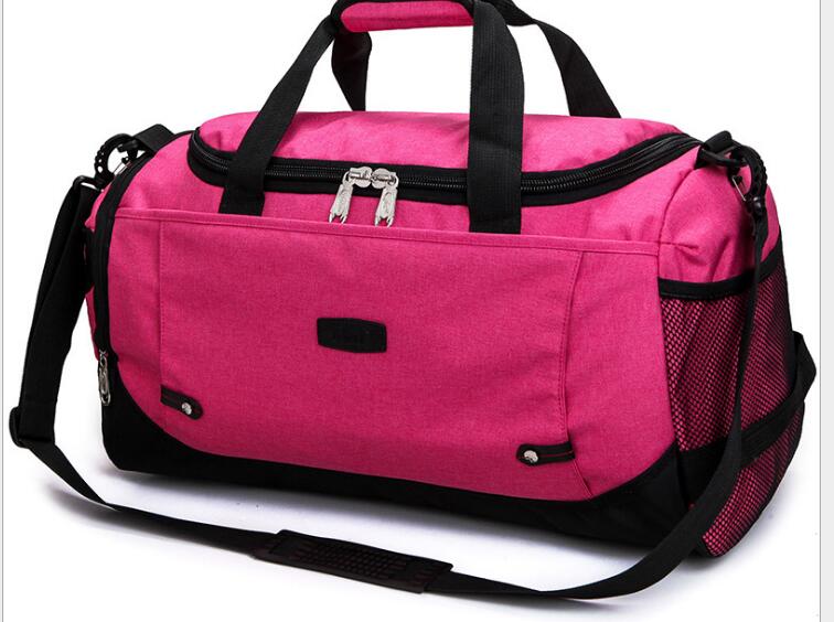 sac de voyage femme sac de voyage grande capacité sac de voyage hommes sac de voyage: Rose