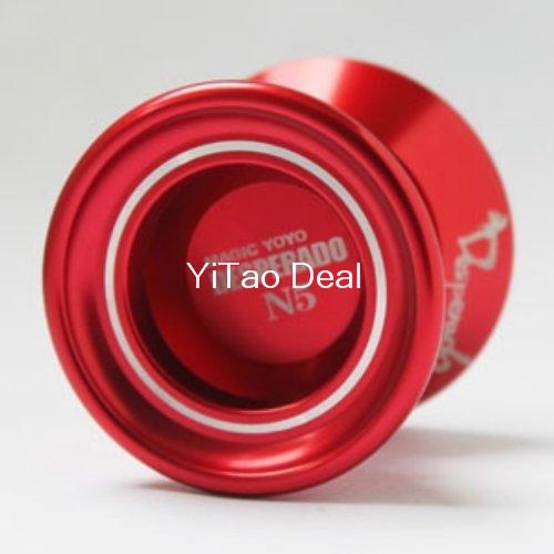 Yo-Yo Magico N5 Desprado Lega di Alluminio professionale Yoyo palla Rossa