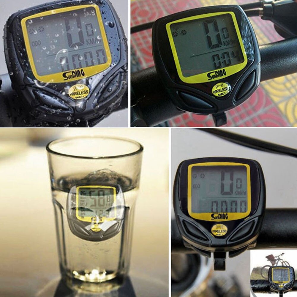 Bicycle Computer Waterproof Bicycle Speedometer Wi... – Grandado