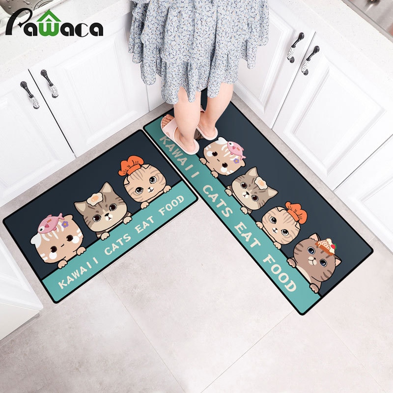 Keuken Tapijt Mat Wasbare Antislip Bad Vloer Tapijt Sticker Toegangsdeur Mat Woonkamer Nachtkastje Gebied Tapijt Hal tapijt Thuis