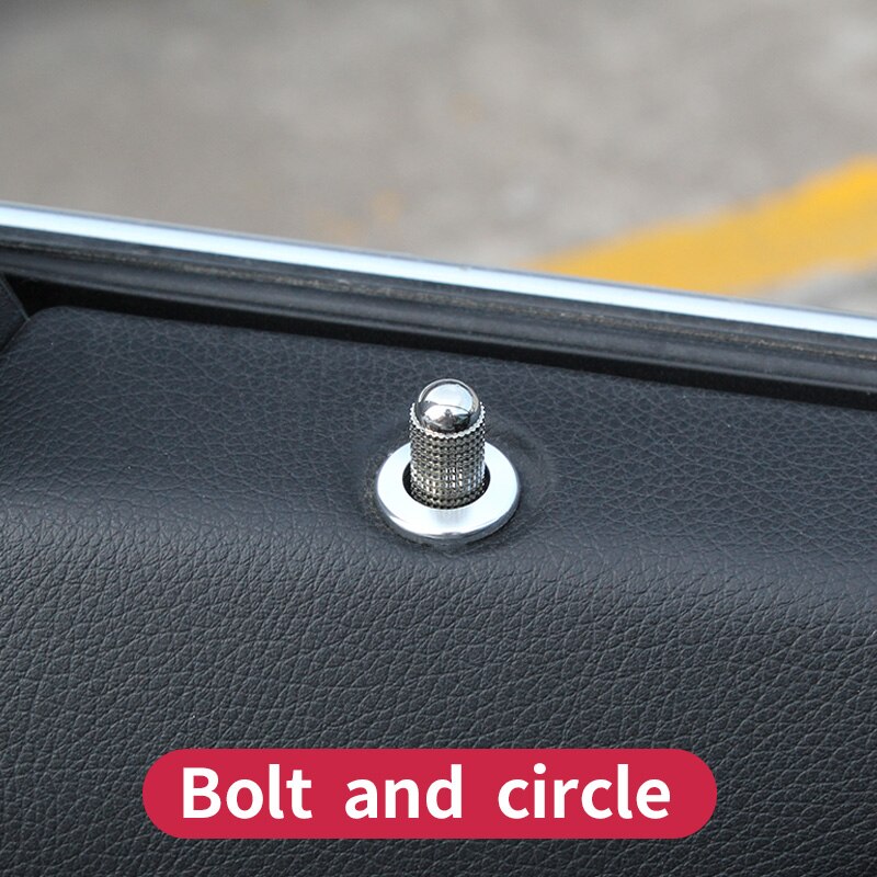 AU05 -Car Modified For Mercedes Benz C W205 C63 Glc X253 Coupe C292 Amg E W213 Class Door Bolt Lock Pin Accessories