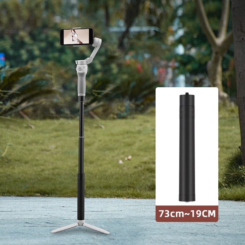 Voor Dji Om 4/Osmo Moblie 3/2 Statief Extension Pole Selfie Stok Staaf Voor Osmo Pocket/ Insta360 Een X Accessoires