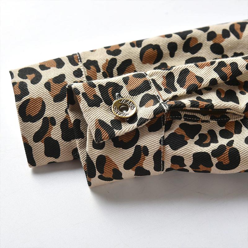 Babyinstar kinderblouses voor meisjes, luipaardprint meisjesblouses, kinderoutfits, peuterkleding, topjes voor meisjes