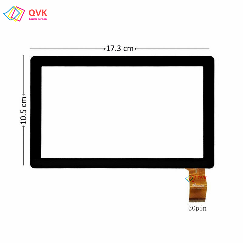 Black 7 Inch for Dragon touch Y88X pro Y88 Q88 / RoverPad Sky C70 Capacitive touch screen panel repair replacement spare parts