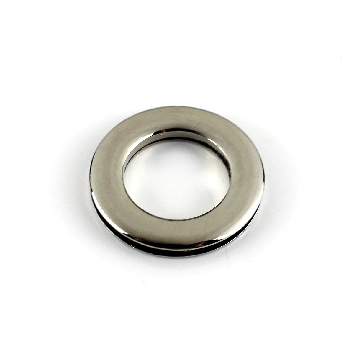 2pcs Metal screw back Eyelets with washer grommets Leather Craft accessory for bag garment shoe clothes jeans decoration: ID 10mm / Silver