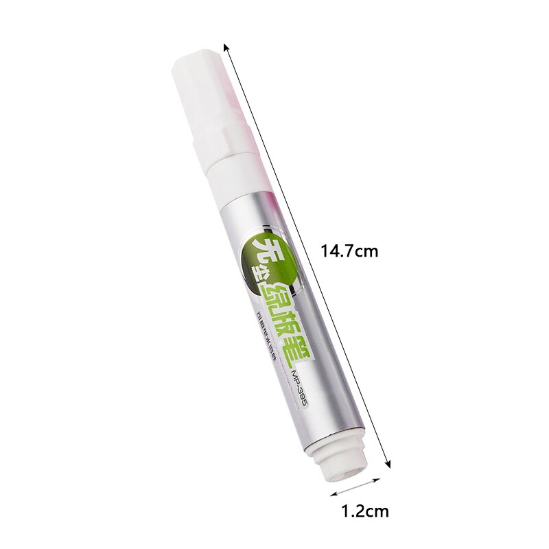 1 Pcs Dust-free Marker Pens Water Soluble Eco-friendly Green Board Pen The Office Stationery Erasable Markers School Supplies